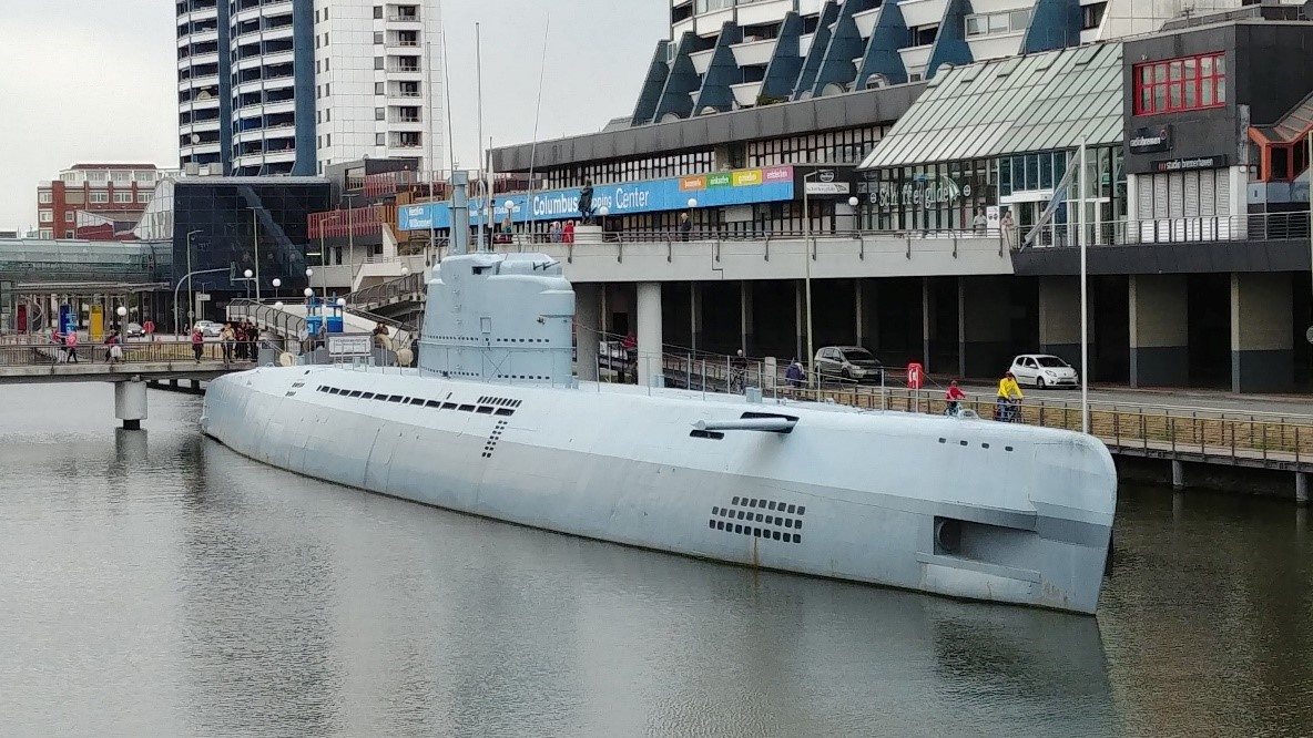 พิพิธภัณฑ์เรือดำน้ำ Wilhelm Bauer (Type XXI) ที่เมือง Bremerhaven เยอรมนี